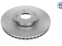 Disc frana punte fata (37155210033PD MEYLE) HYUNDAI,KIA