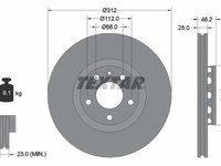 Disc frana punte fata (92106105 TEXTAR) AUDI,AUDI (FAW),SEAT,SKODA,VW,VW (SVW)