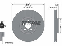 Disc frana punte fata (92289805 TEXTAR) VOLVO,VOLVO ASIA