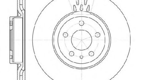 Disc frana punte fata ALFA ROMEO 156 SPORTWAG