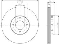 Disc frana punte fata AUDI CABRIOLET (8G7, B4) - OEM -MAXGEAR: 19-1007|19-1007 - W02155931 - LIVRARE DIN STOC in 24 ore!!!