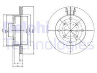 Disc frana punte fata (BG2645 DELPHI) SUBARU,SUZUKI