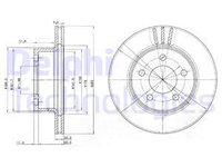 Disc frana punte fata (BG3532 DELPHI) JEEP