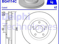 Disc frana punte fata (BG4114C DELPHI) TOYOTA