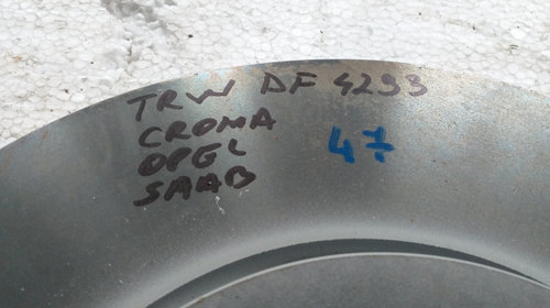 Disc frana punte fata Disc frana punte fata original TRW DF4293 B340 Nr47 DF4293 Opel Vectra C [2002 - 2005]