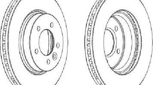 Disc frana punte fata LAND ROVER DISCOVERY IV