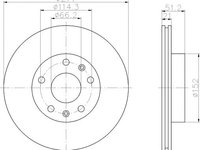 Disc frana punte fata LAND ROVER DISCOVERY SPORT (LC) - Cod intern: W20140747 - LIVRARE DIN STOC in 24 ore!!!