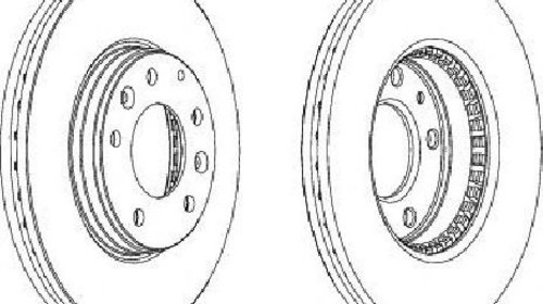 Disc frana punte fata MAZDA 6 STATION WAGON (