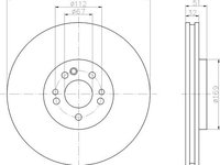 Disc frana punte fata MERCEDES W163 98- - Cod intern: W20057231 - LIVRARE DIN STOC in 24 ore!!!