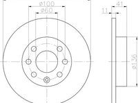 Disc frana punte fata OPEL CORSA C caroserie (F08, W5L) - OEM - MAXGEAR: 19-0795 - W02179834 - LIVRARE DIN STOC in 24 ore!!!