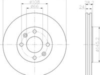 Disc frana punte fata PEUGEOT 4008 - OEM - MAXGEAR: 19-1003 - W02388586 - LIVRARE DIN STOC in 24 ore!!!