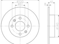 Disc frana punte fata RENAULT CLIO   (B/C57_, 5/357_) - OEM -MAXGEAR: 19-0746|19-0746 - W02387829 - LIVRARE DIN STOC in 24 ore!!!