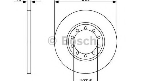 Disc frana punte spate FORD TRANSIT caroserie