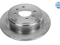 Disc frana puntea spate (11155231014 MEYLE) PEUGEOT