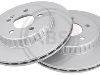 Disc frana puntea spate (18537 ABS) MERCEDES-BENZ