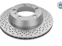 Disc frana puntea spate (4835230009PD MEYLE) PORSCHE