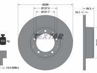 Disc frana puntea spate (92230503 TEXTAR) LAND ROVER