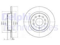 Disc frana puntea spate (BG3731C DELPHI) FIAT,OPEL,SAAB,VAUXHALL