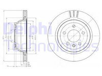 Disc frana puntea spate (BG3894 DELPHI) VW