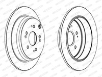 Disc frana puntea spate (DDF1608C FERODO PREMIER) HONDA