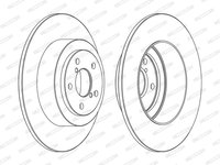 Disc frana puntea spate (DDF1647C FERODO PREMIER) SUBARU