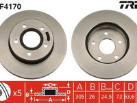 Disc frana QWP WBD232