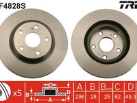 Disc frana QWP WBD348