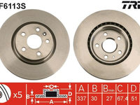 Disc frana QWP WBD498