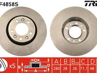 Disc frana QWP WBD647