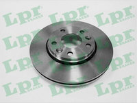 Disc frana R1036V LPR pentru Renault Megane Renault Gran Renault Fluence Dacia Duster Renault ScEnic Renault Grand Renault Laguna