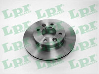 Disc frana R1111V LPR pentru Renault Super Renault 9 Renault Alliance Renault 11 Renault Encore Renault 19 Renault 21 Renault Clio Renault Kangoo Nissan Kubistar Renault Megane Renault Symbol Renault Thalia