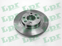 Disc frana R1301V LPR pentru Renault 19 Renault Clio Renault Kangoo Renault Megane Renault Twingo Renault Logan Renault Tondar Renault Symbol Renault Thalia Renault Sanderostepway