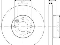 Disc frana RENAULT CAPTUR TEXTAR 92241503