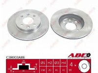 Disc frana RENAULT CLIO   (B/C57_, 5/357_) (1990 - 1998) ABE C3R003ABE