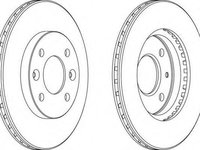 Disc frana RENAULT CLIO (B/C57_, 5/357_), RENAULT ENCORE (B/C37_), RENAULT 19 Mk II Cabriolet (D53_, 853_) - WAGNER WGR0158-1