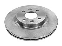 Disc frana RENAULT CLIO (B/C57_, 5/357_), RENAULT TWINGO I (C06_), RENAULT 19 Mk II Cabriolet (D53_, 853_) - MEYLE 16-15 521 0000