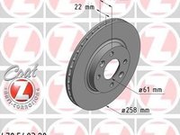 Disc frana RENAULT CLIO IV, RENAULT CLIO Grandtour IV, DACIA SANDERO II - ZIMMERMANN 470.5403.20