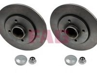 Disc frana RENAULT CLIO Mk II (BB0/1/2_, CB0/1/2_), RENAULT CLIO II caroserie (SB0/1/2_), RENAULT SYMBOL I (LB0/1/2_) - FAG 713 5311 00