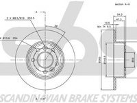 Disc frana RENAULT ESPACE III JE0 sbs 1815203929