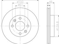 Disc frana RENAULT ESPACE (J11_), RENAULT FUEGO (136_), RENAULT 18 limuzina (134_) - TEXTAR 92049300