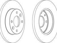 Disc frana RENAULT EXTRA caroserie (F40_, G40_), RENAULT CLIO (B/C57_, 5/357_), RENAULT ENCORE (B/C37_) - WAGNER WGR0055-1