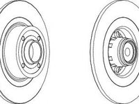 Disc frana RENAULT GRAND SCENIC II (JM0/1) (2004 - 2016) FERODO DDF1570 piesa NOUA