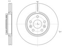 Disc frana RENAULT GRAND Scenic II JM0 1 ROADHOUSE 61477.1