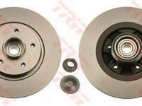 Disc frana RENAULT KANGOO/GRAND KANGOO (KW0/1_) - OEM - TRW: DF6043BS - Cod intern: W02225115 - LIVRARE DIN STOC in 24 ore!!!