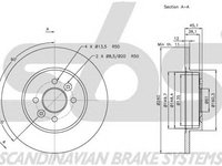 Disc frana RENAULT KANGOO KC0 1 sbs 1815203941