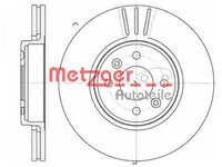 Disc frana RENAULT LAGUNA I B56 556 METZGER 6583.1