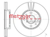 Disc frana RENAULT LAGUNA I B56 556 METZGER 6110406