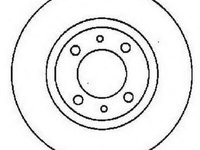 Disc frana RENAULT LAGUNA I I (B56_, 556_), RENAULT SAFRANE (B54_), RENAULT LAGUNA I Estate (K56_) - JURID 561595JC