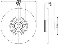 Disc frana RENAULT LATITUDE (L70_) (2010 - 2016) Textar 92233103