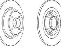 Disc frana RENAULT MEGANE I Grandtour KA0 1 FERODO DDF1381